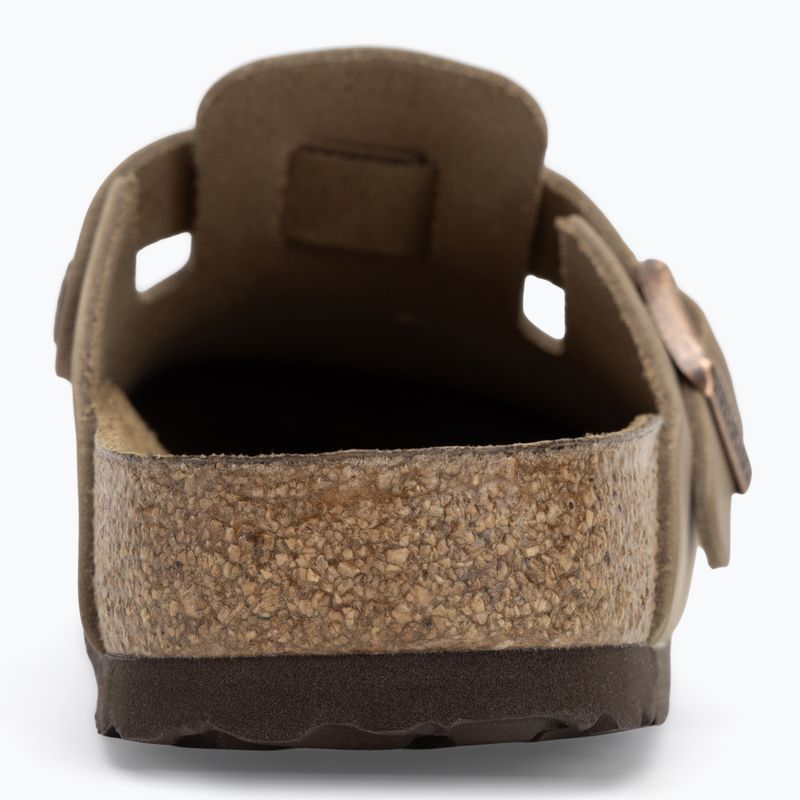 Papuci BIRKENSTOCK Boston SFB LEOI Narrow tobacco brown 6