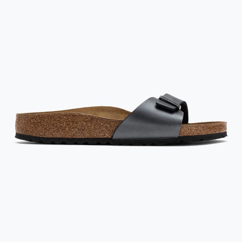 BIRKENSTOCK Madrid BF Narrow negru metalic flip-flops 2
