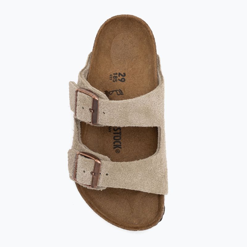 BIRKENSTOCK Arizona Kids LEVE Regular taupe flip-flops 5