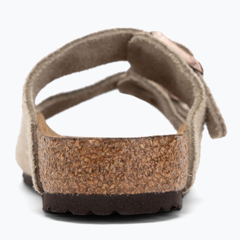 BIRKENSTOCK Arizona Kids LEVE Regular taupe flip-flops 6