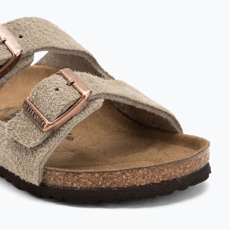 BIRKENSTOCK Arizona Kids LEVE Regular taupe flip-flops 7