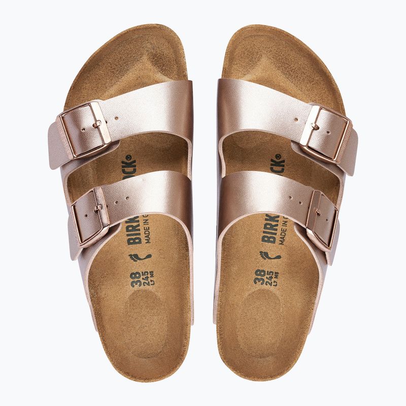 Papuci pentru femei BIRKENSTOCK Arizona Birko-Flor Regular copper 3