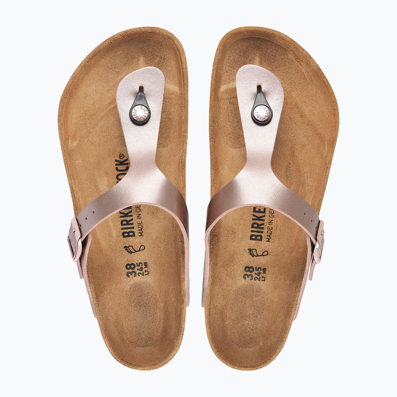 Șlapi pentru femei BIRKENSTOCK Gizeh Birko-Flor copper 3