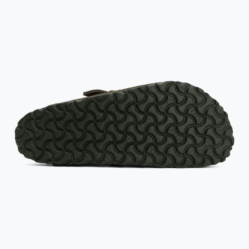 Șlapi BIRKENSTOCK Boston Suede Leather thyme 4