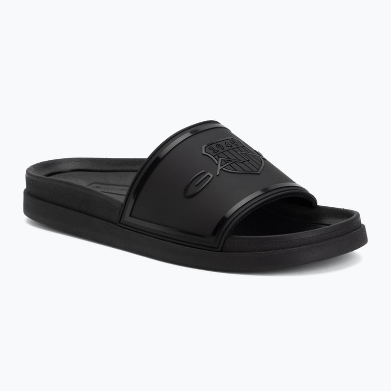 Șlapi bărbătești GANT Pierbay black