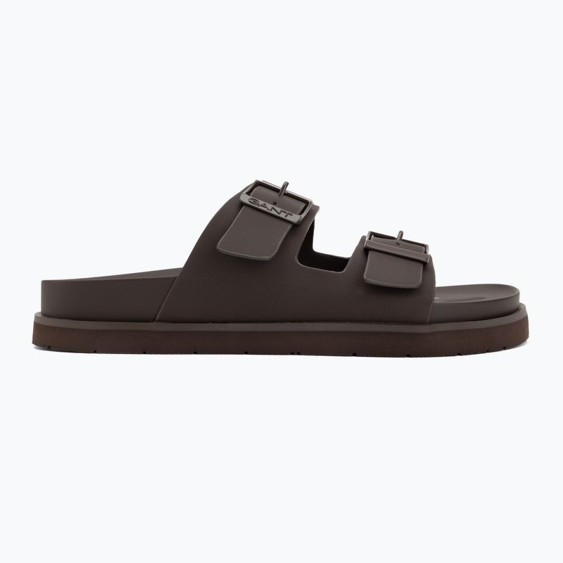 Șlapi bărbătești GANT Palbuddy dark brown 2