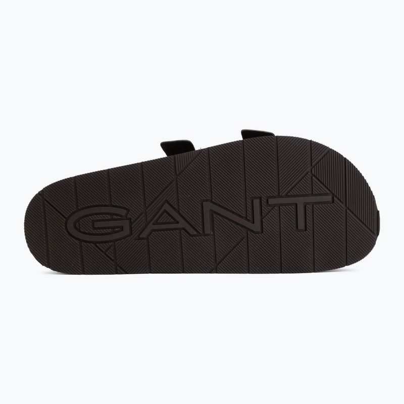 Șlapi bărbătești GANT Palbuddy dark brown 4