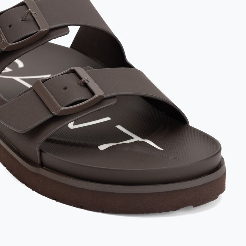 Șlapi bărbătești GANT Palbuddy dark brown 7