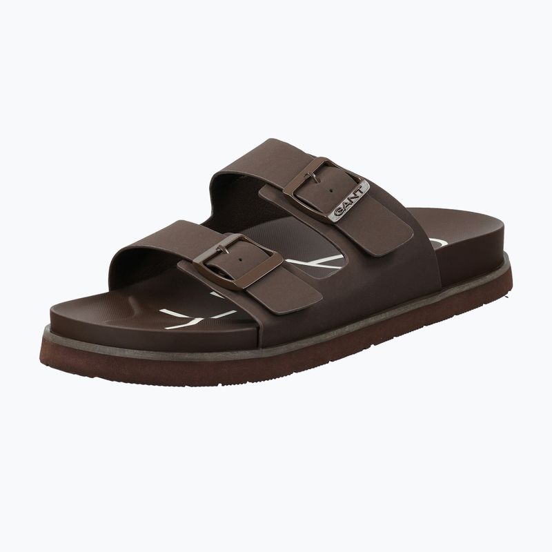 Șlapi bărbătești GANT Palbuddy dark brown