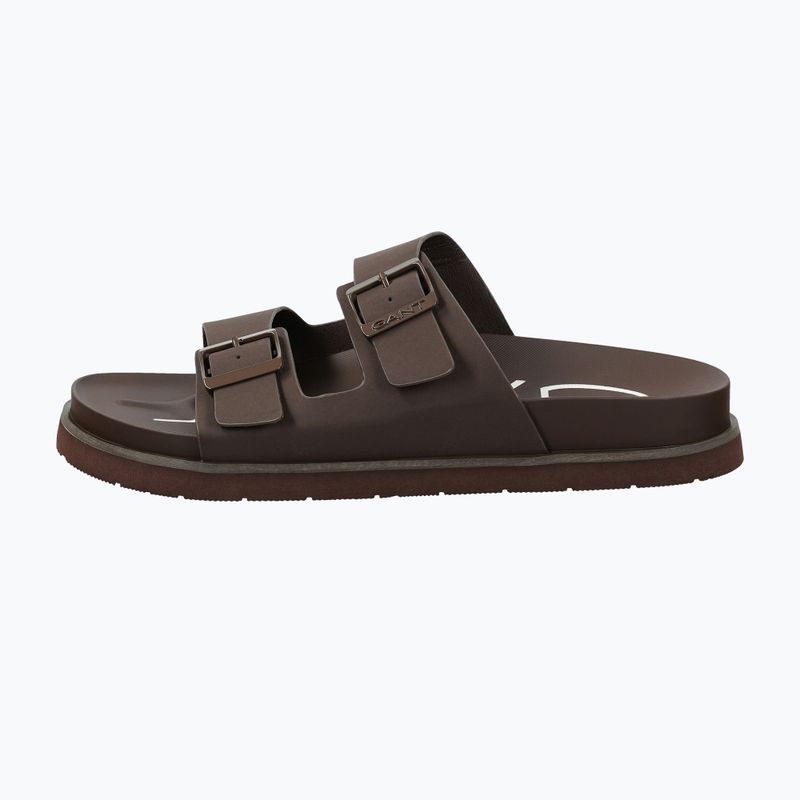 Șlapi bărbătești GANT Palbuddy dark brown 2