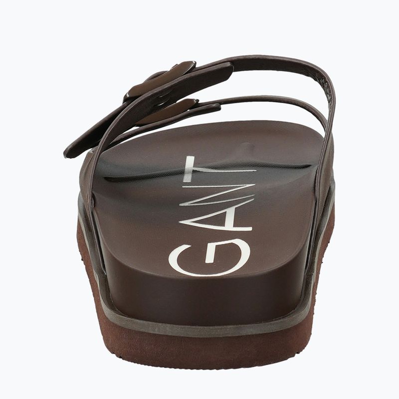 Șlapi bărbătești GANT Palbuddy dark brown 4
