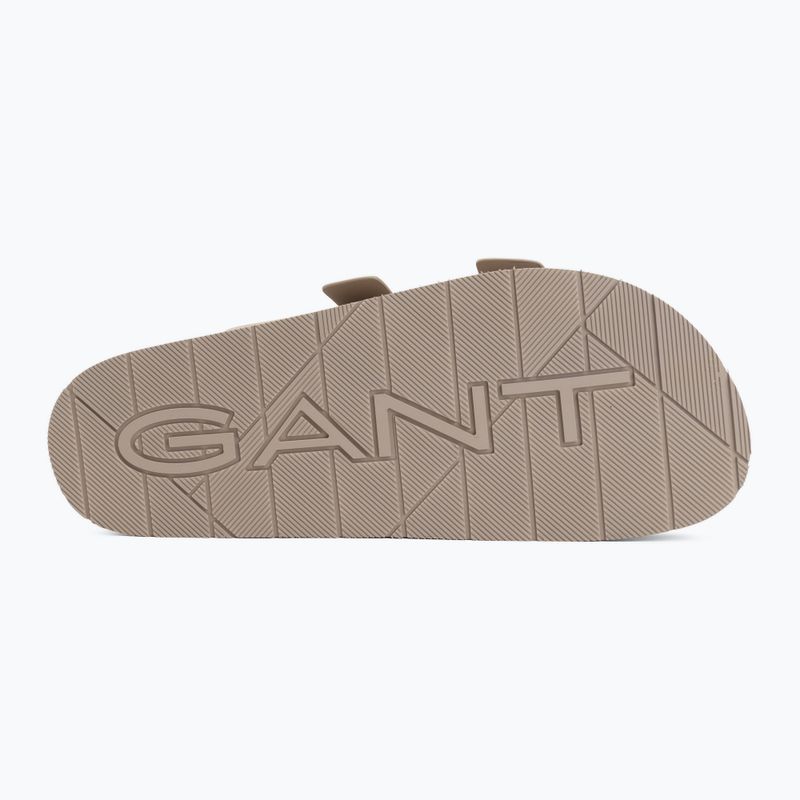 Șlapi bărbătești GANT Palbuddy taupe 4