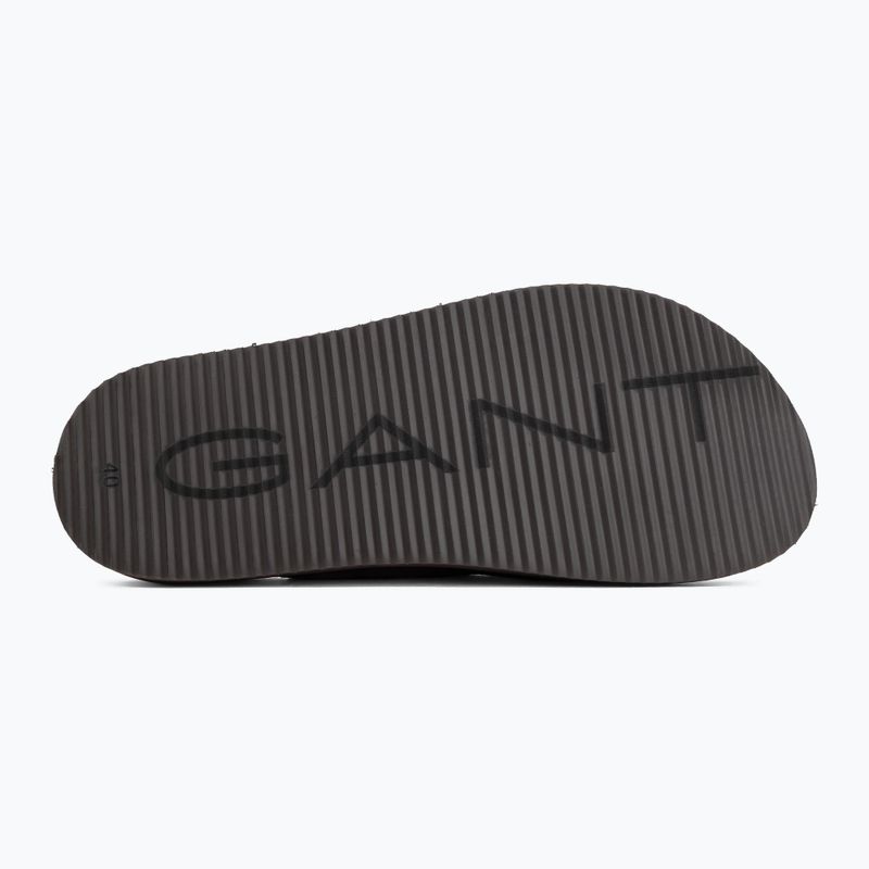 Papuci pentru bărbați GANT Fairfo dark brown 4