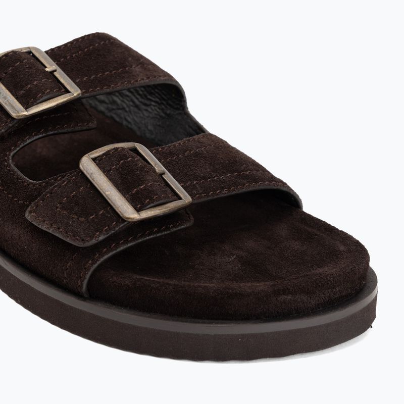 Papuci pentru bărbați GANT Fairfo dark brown 7