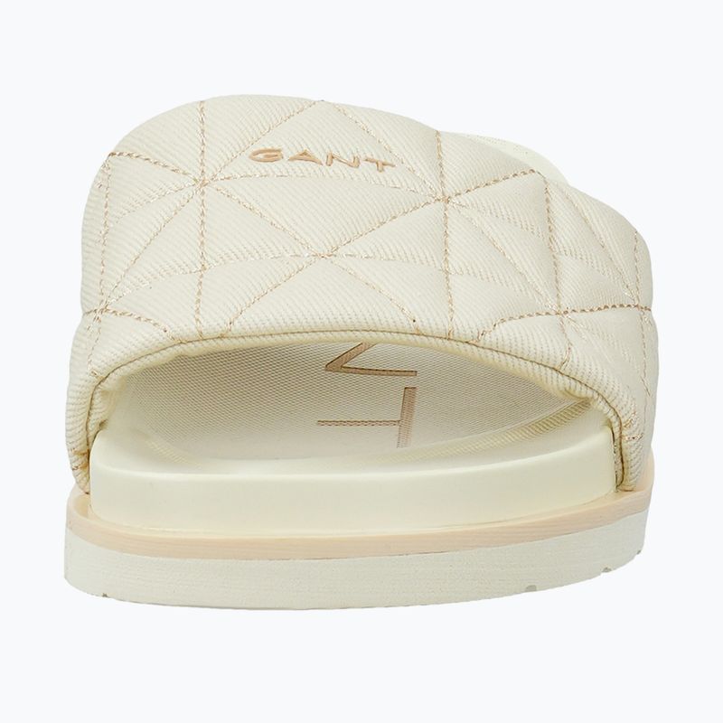 Șlapi pentru femei GANT Mardale off white 3