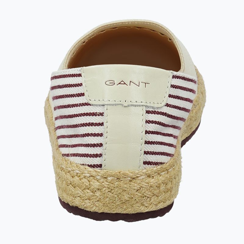 Espadrile de damă GANT Raffiaville brown/cream 4