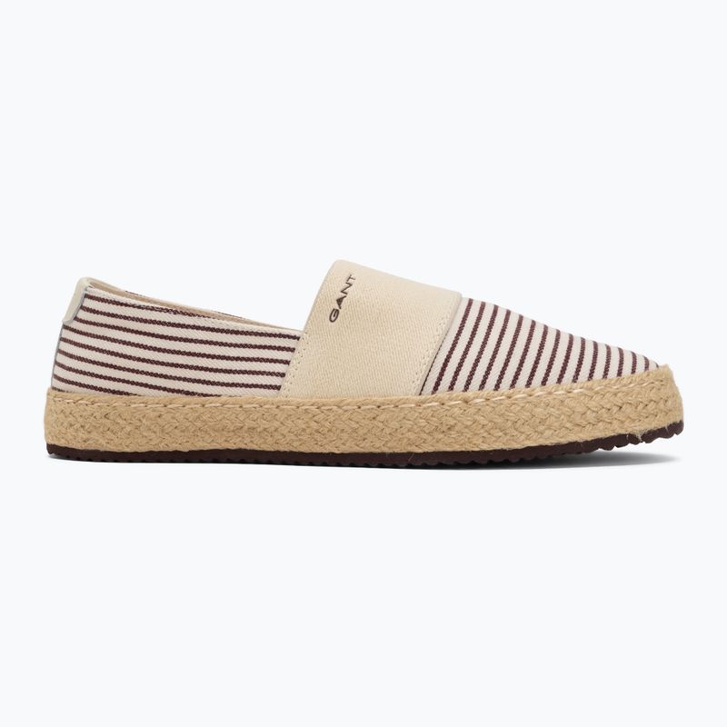 Espadrile de damă GANT Raffiaville brown/cream 2