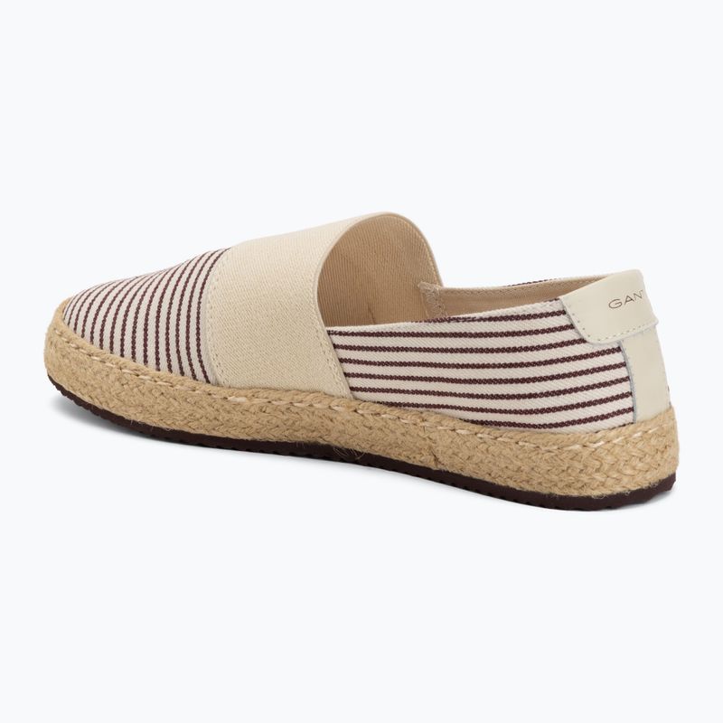 Espadrile de damă GANT Raffiaville brown/cream 3