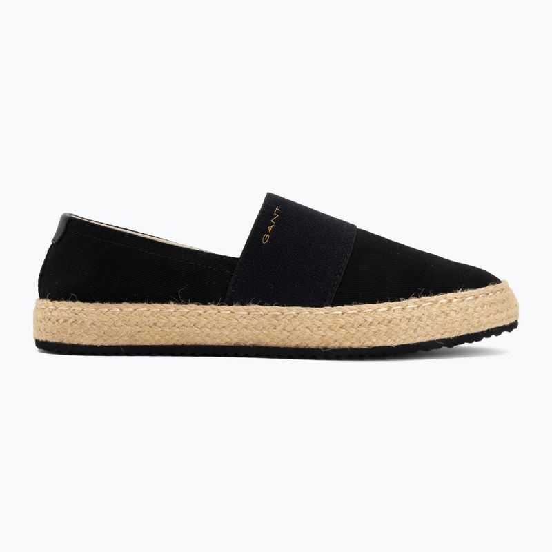 Espadrile de damă GANT Raffiaville black 2