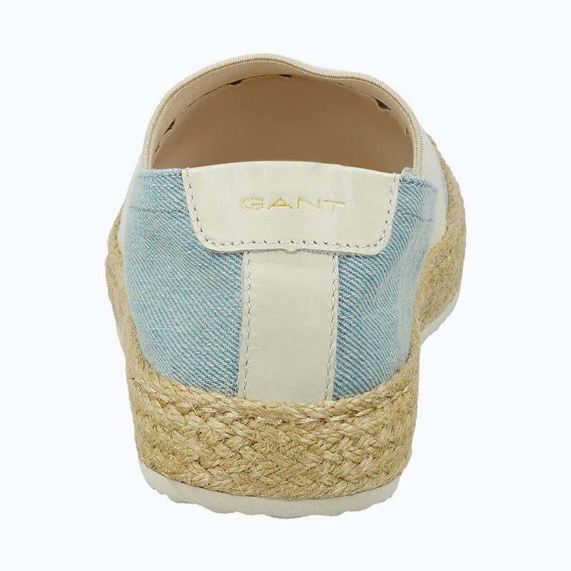 Espadrile de damă GANT Raffiaville light blue/cream 4