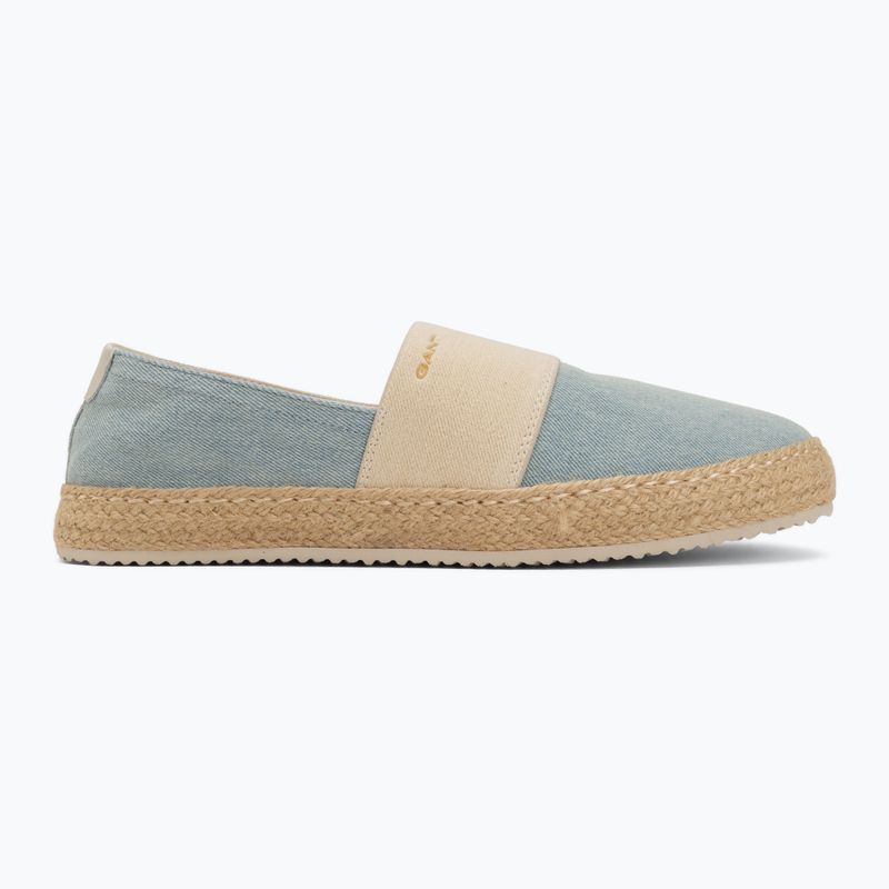 Espadrile de damă GANT Raffiaville light blue/cream 2