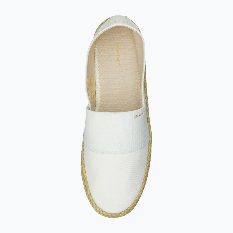Espadrile de damă GANT Raffiaville off white 5
