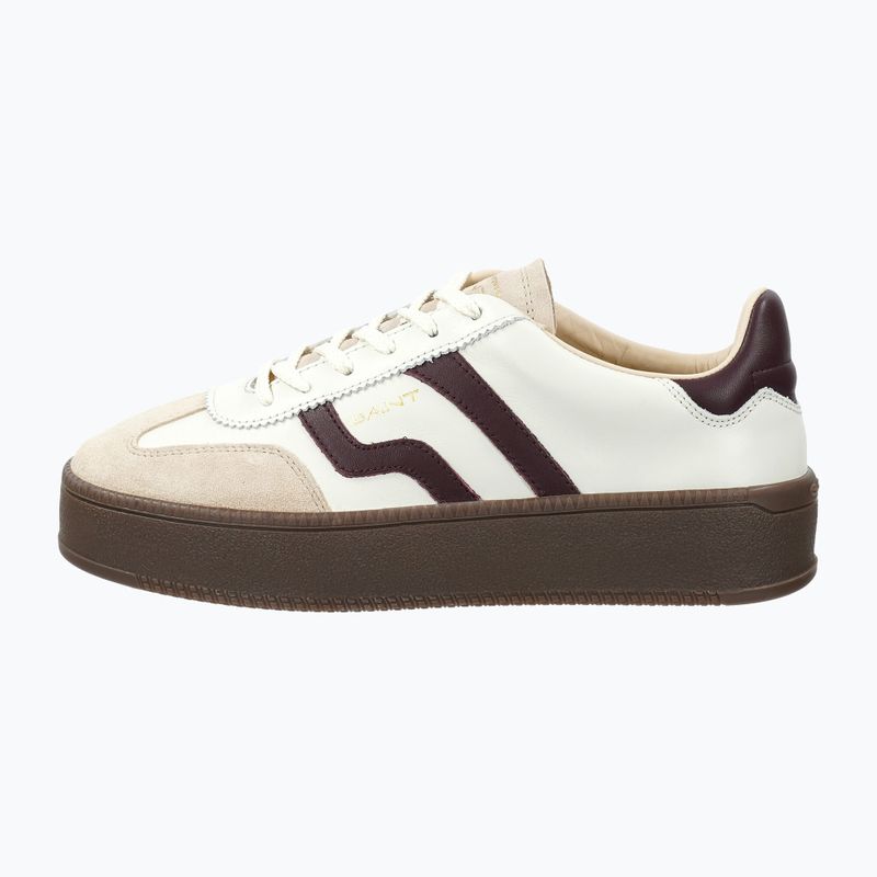 Încălțăminte pentru femei GANT Cuzmani off white/port wine 2