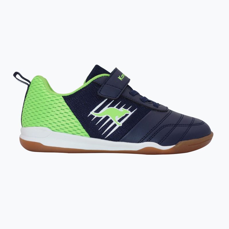 Încălțăminte pentru copii KangaROOS K5-Super Court EV dark navy/lime