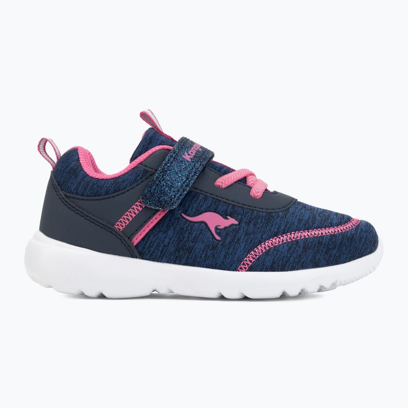 Încălțăminte pentru copii KangaROOS KY-Chummy EV dark navy/fandango pink 2