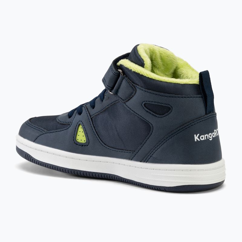 Încălțăminte pentru copii KangaROOS K-CP Kalley II EV dk navy / lime 3