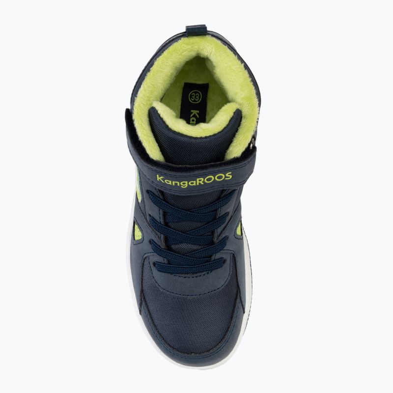 Încălțăminte pentru copii KangaROOS K-CP Kalley II EV dk navy / lime 5