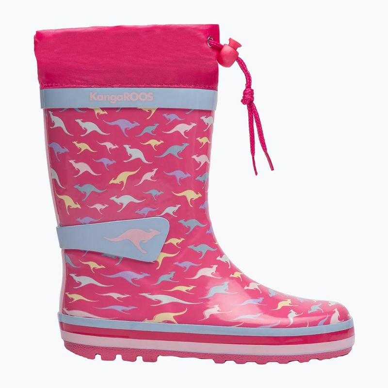 Cizme pentru copii KangaROOS K-Summerrain fandago pink/kangaroo