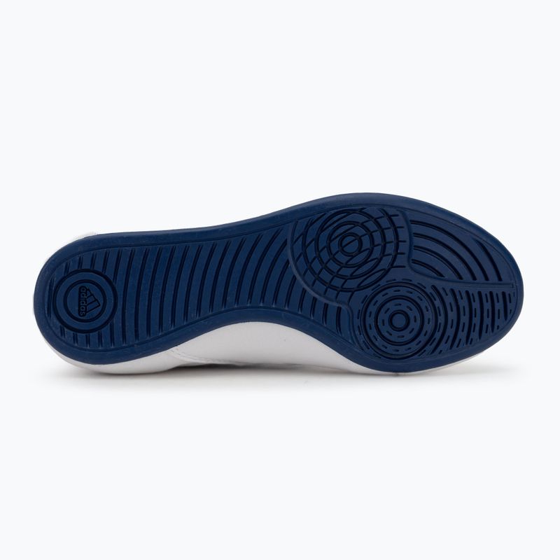 Încălțăminte de wrestling pentru copii adidas Havoc white blue red 4