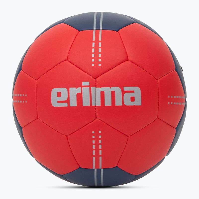 Minge de handbal ERIMA Pure Grip No. 3 Hybrid red/new navy mărimea 1