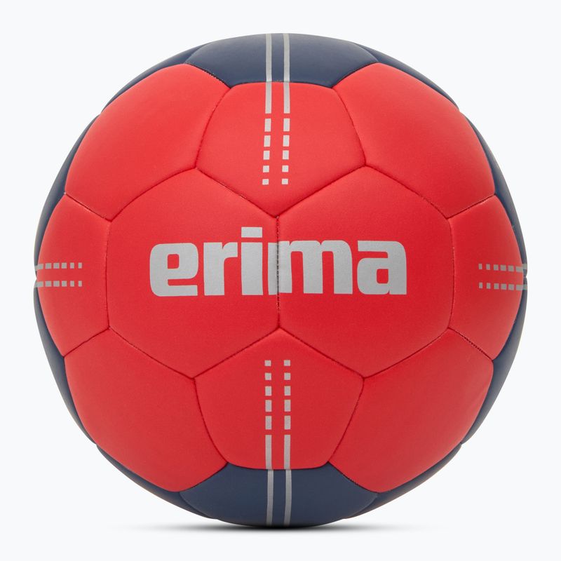 Minge de handbal ERIMA Pure Grip No. 3 Hybrid red/new navy mărimea 2