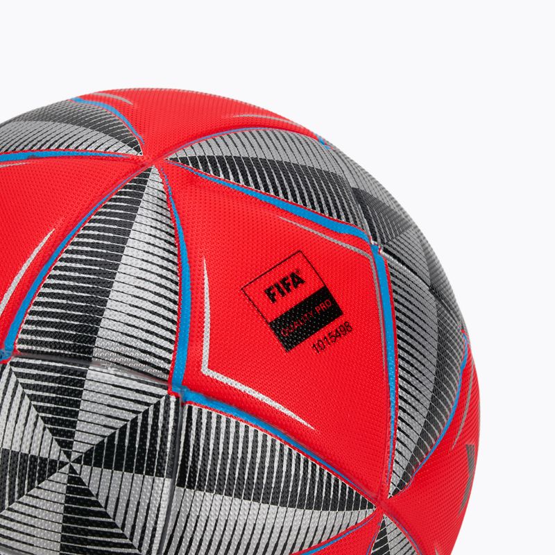 Minge de fotbal ERIMA Senzor Star Match Fluo fiery coral/black mărime 5 3