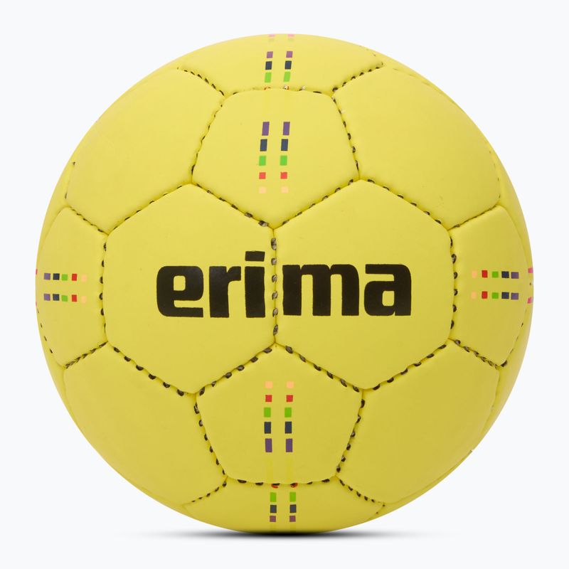 Minge de handbal ERIMA Pure Grip No. 5 Wax-Free yellow mărimea 0