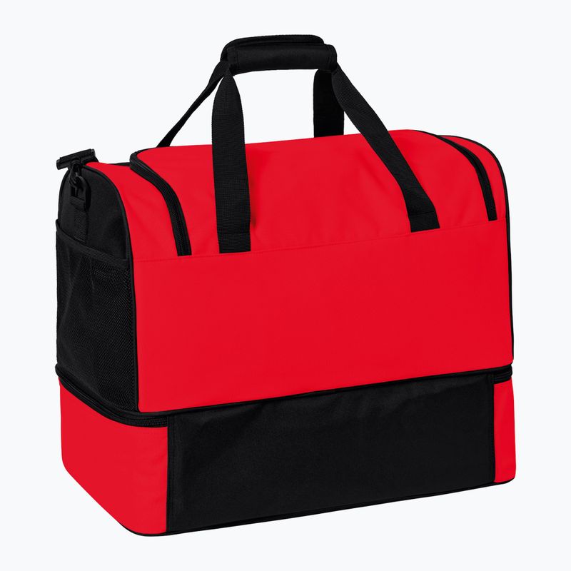 Geantă de antrenament ERIMA Six Wings Sports Bag With Bottom Compartment 60 l red black 2