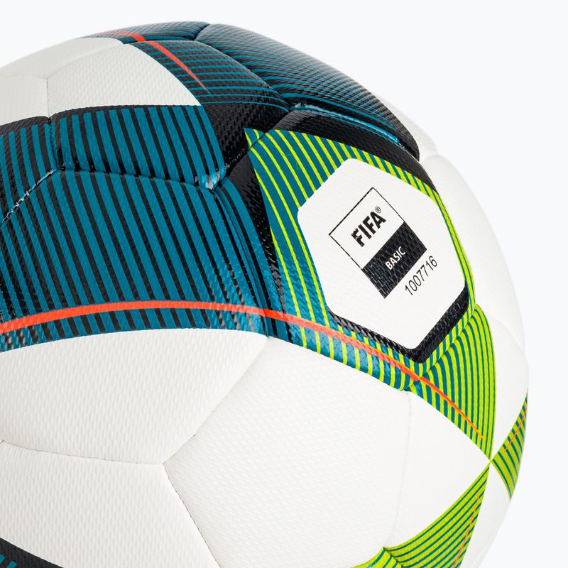 Minge de fotbal ERIMA Hybrid Training 2.0 mykonos blue/lime mărime 5 3