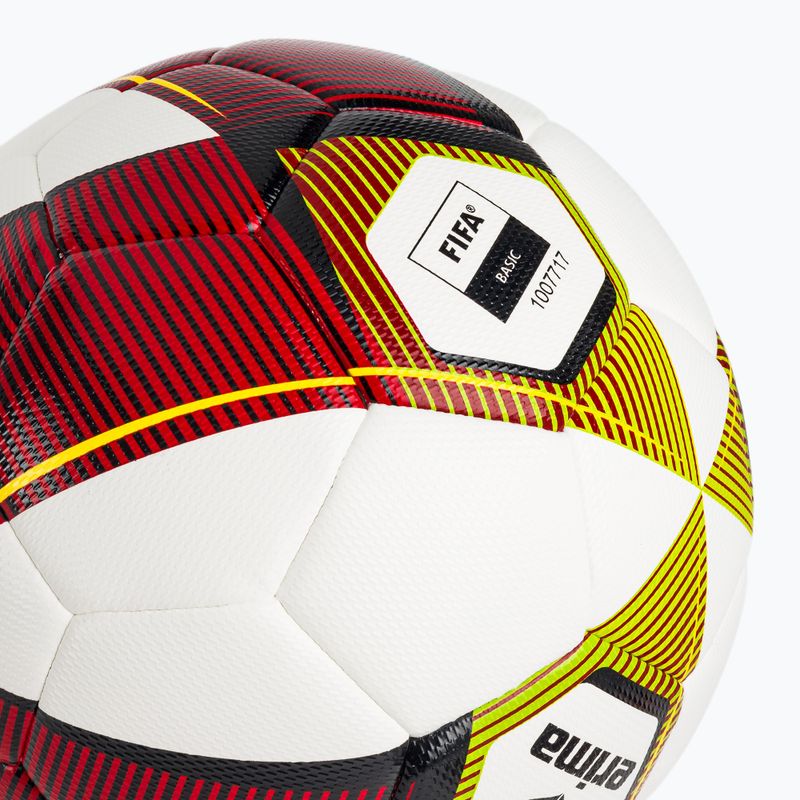 Minge de fotbal ERIMA Hybrid Training 2.0 red/lime mărime 4 3