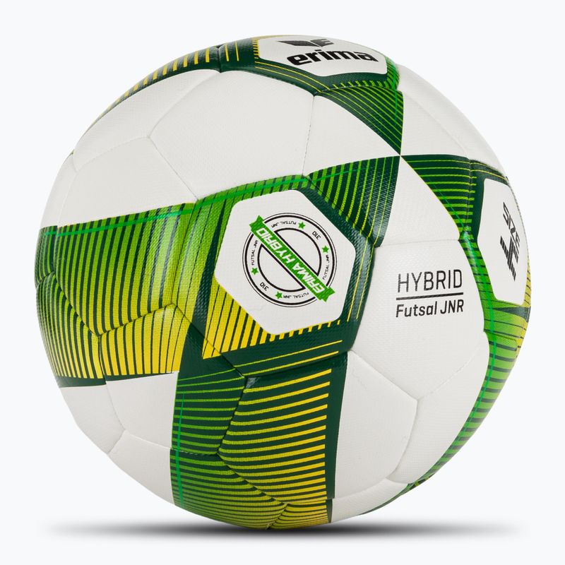 Minge de fotbal ERIMA Hybrid Futsal green/yellow mărime 4 2