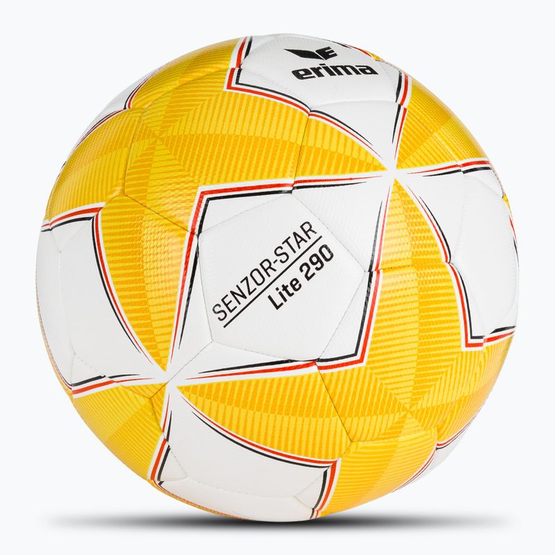 Minge de fotbal ERIMA Senzor Star Lite 290 yellow mărime 5 2