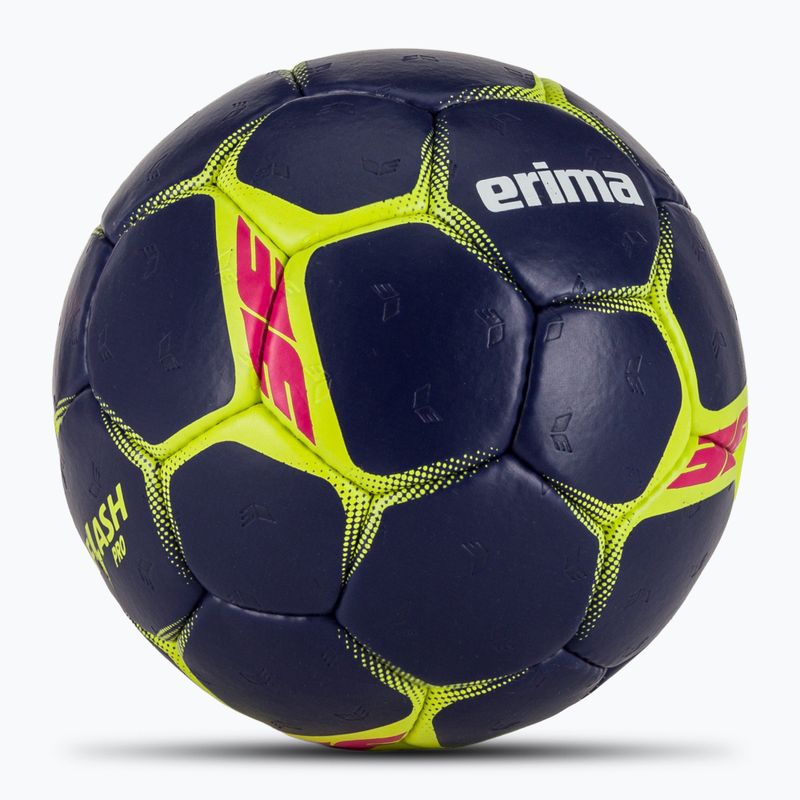 Minge de handbal ERIMA Flash Pro blue/lime mărime  2 2