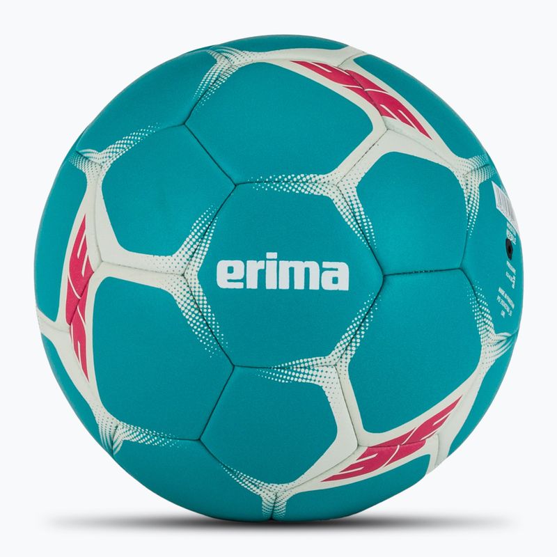 Minge de handbal ERIMA Flash Duro turquoise/grey mărime 0