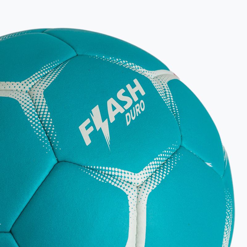 Minge de handbal ERIMA Flash Duro turquoise/grey mărime 1 3