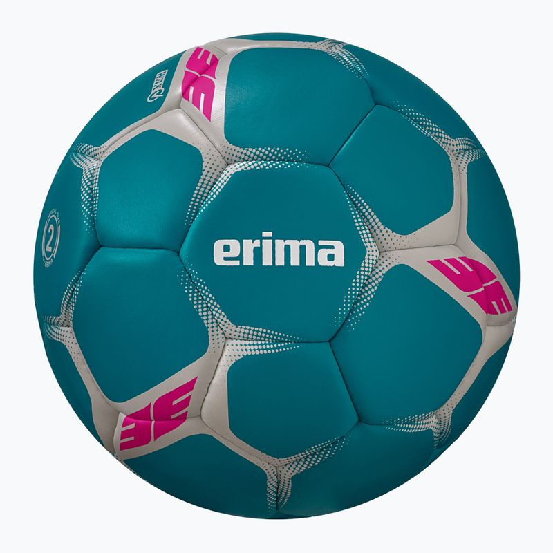 Minge de handbal ERIMA Flash Duro turquoise/grey mărime 1