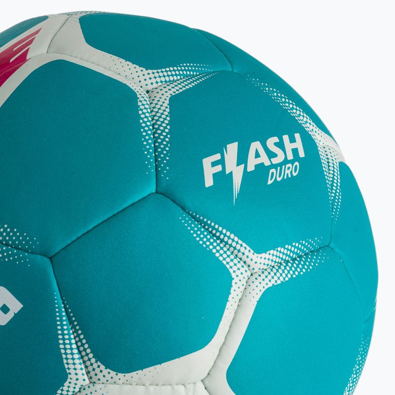 Minge de handbal ERIMA Flash Duro turquoise/grey mărime 3 3