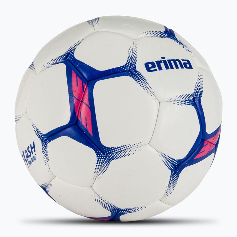 Minge de handbal ERIMA Flash Training white/blue mărime 1 2