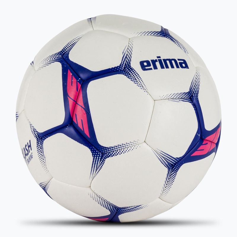 Minge de handbal ERIMA Flash Training white/blue mărime 2 2
