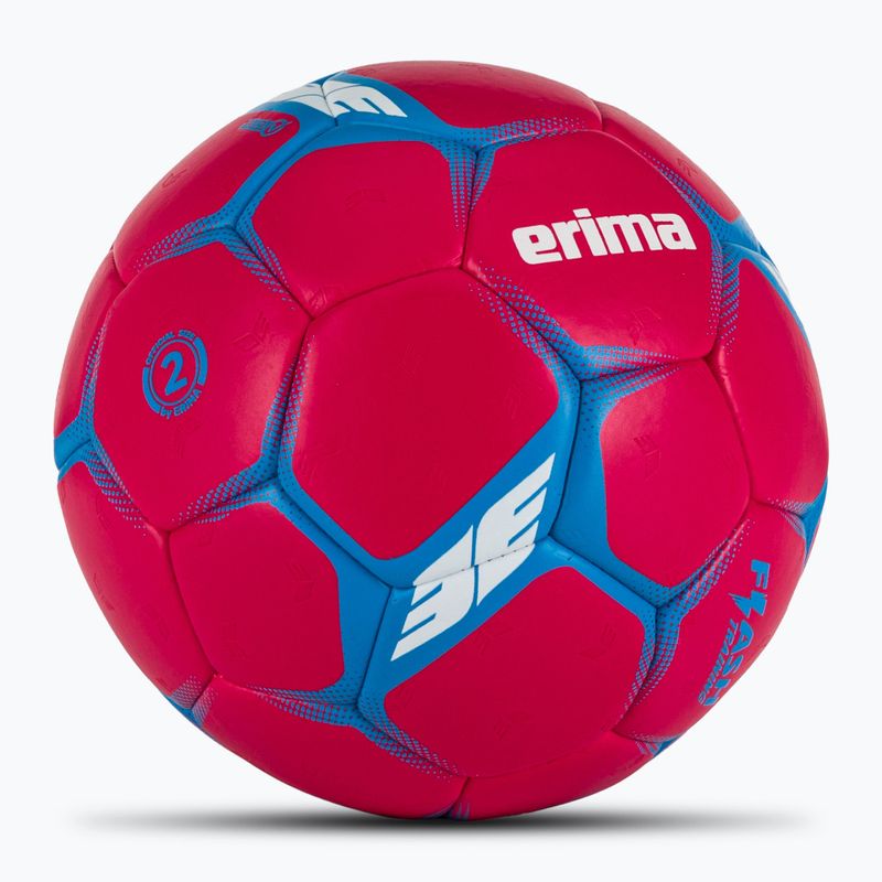 Minge de handbal ERIMA Flash Training pink/curacao mărime 2 2